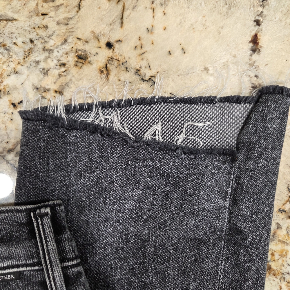 NWOT Mother The Insider Crop Step Fray In Train Stops - Picture 6 of 11